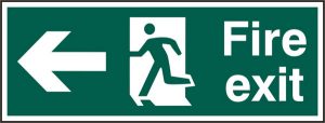 fire exit left