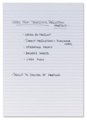 A4 Writing Pad