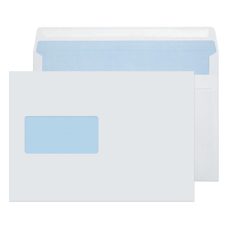 White Windowed Envelopes