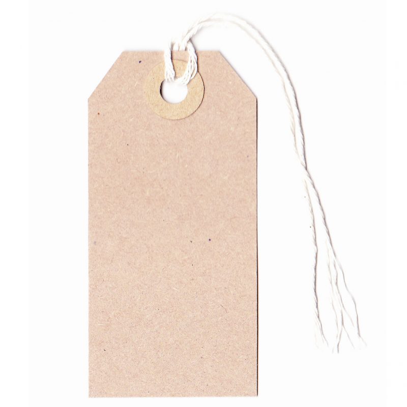 Strung Manilla Tags