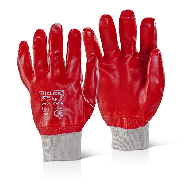 PVC Knitwrist Gloves